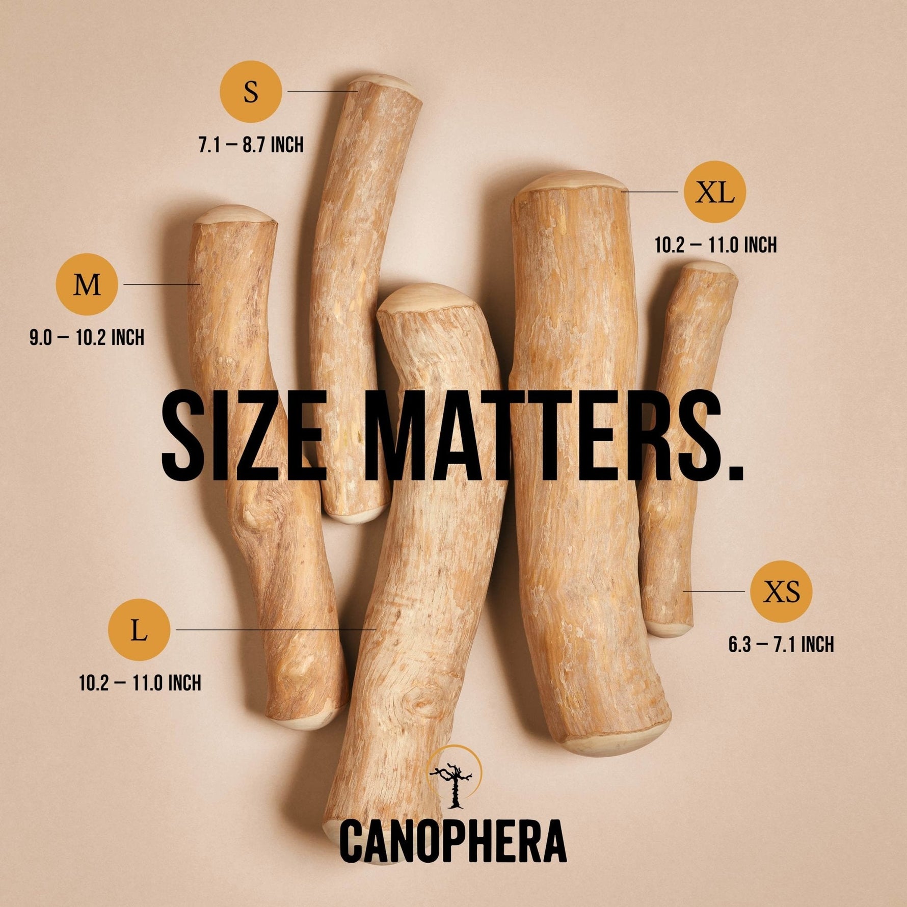 Coffee Wood Chew Sticks (Pack of 2) - Canophera